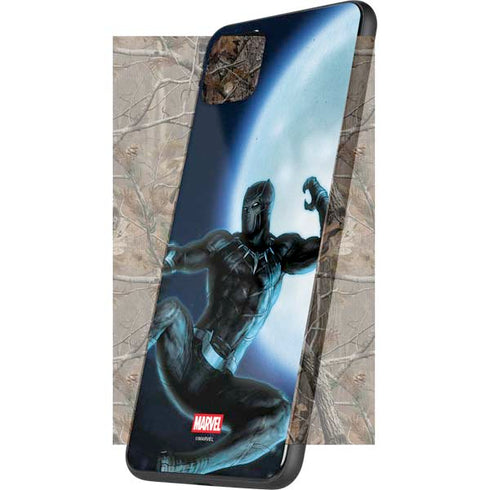 Marvel Black Panther Jumping Through Air Google Pixel 4 XL Skin